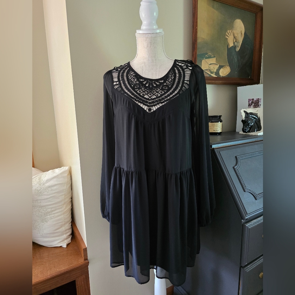 New Exress Black Mini Dress Size Small